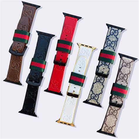 gucci apple watch faces|genuine gucci watch bands.